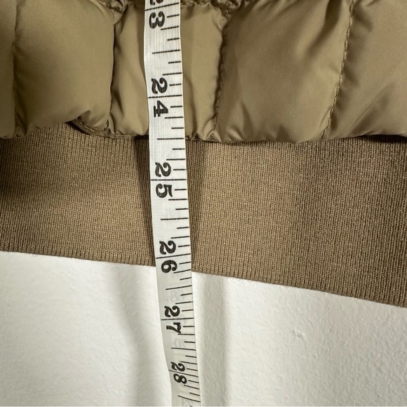 NWT $525 Aether Phase Vest Women’s XL Chinchilla Brown Cashmere Goose Down - Picture 12 of 15